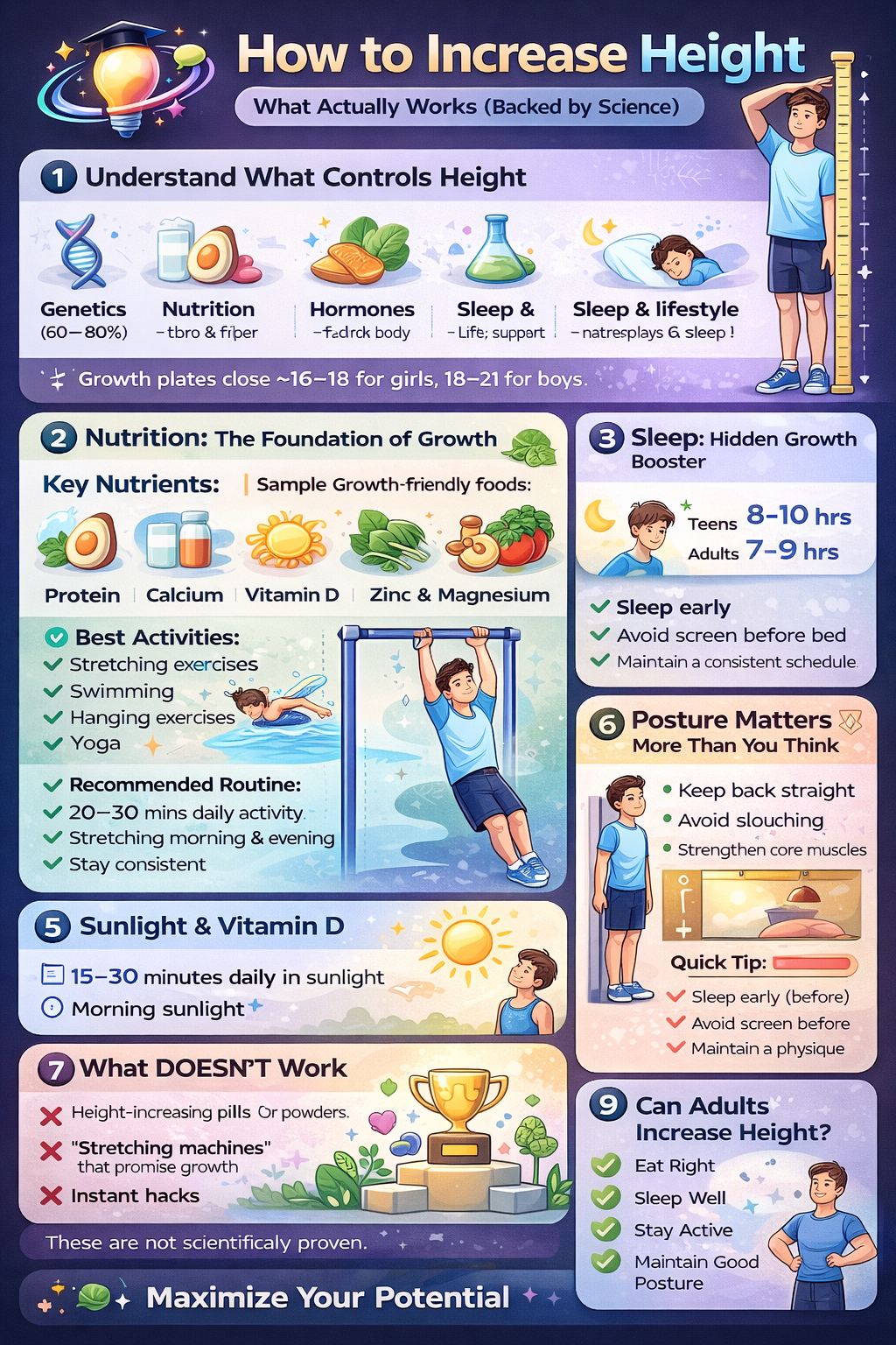 How to Increase Height: What Actually Works (Backed by Science)